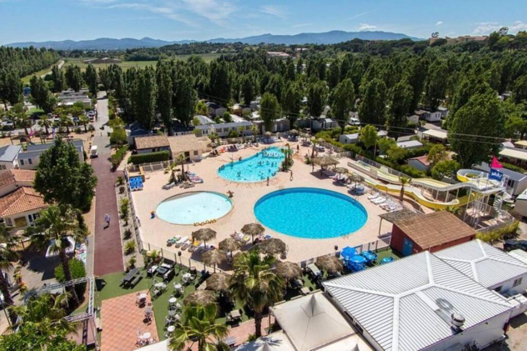 Le Moorea Mobilhome Camping Le Montourey 4 Etoiles Фрежюс Экстерьер фото