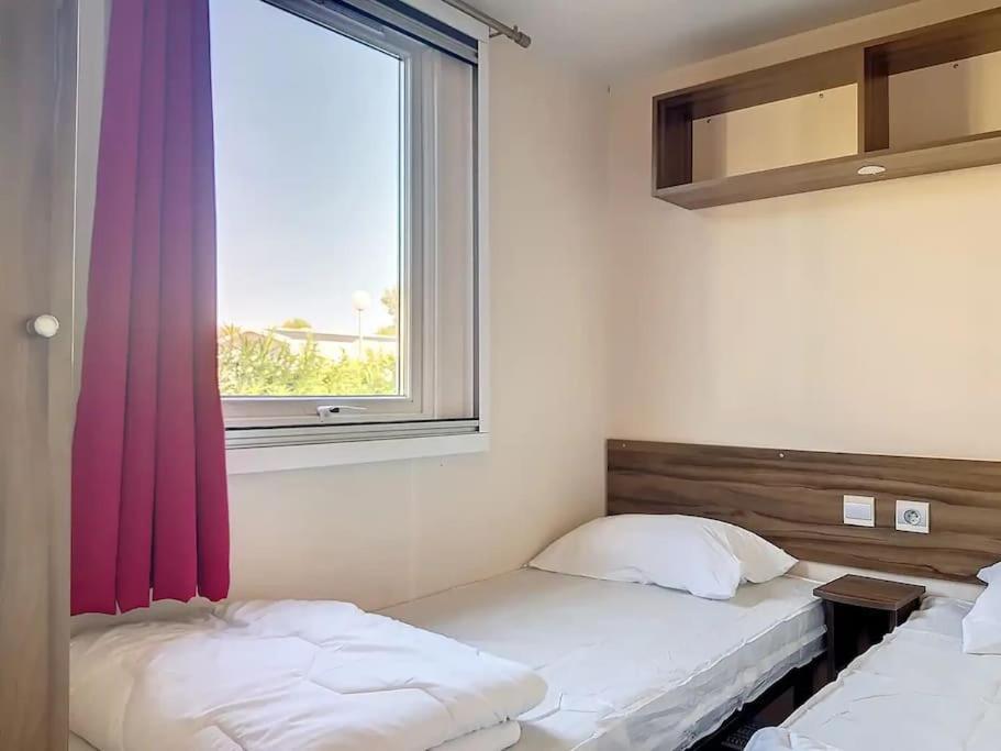 Le Moorea Mobilhome Camping Le Montourey 4 Etoiles Фрежюс Экстерьер фото